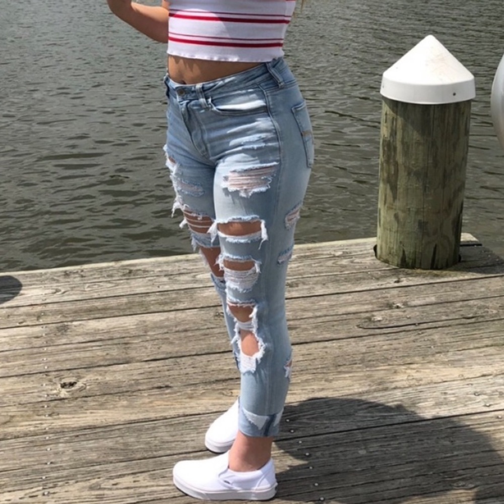 American Eagle Super High Rise Jegging